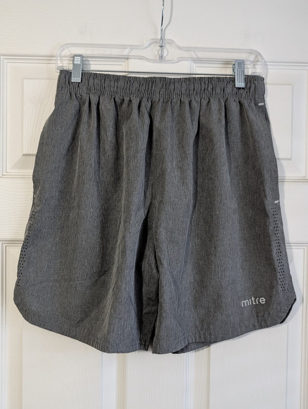 Mitre Men’s Grey Athletic Shorts Size M